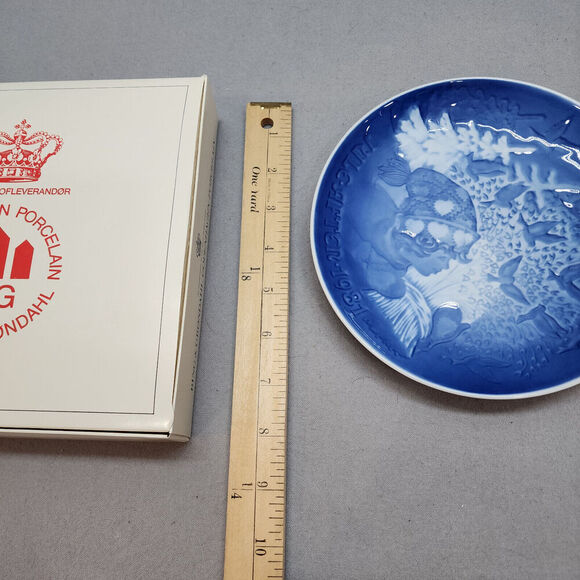 B &‎ G Copenhagen Christmas Peace Collectors Plate Jule-After-1981 - In Box - Picture 8 of 8
